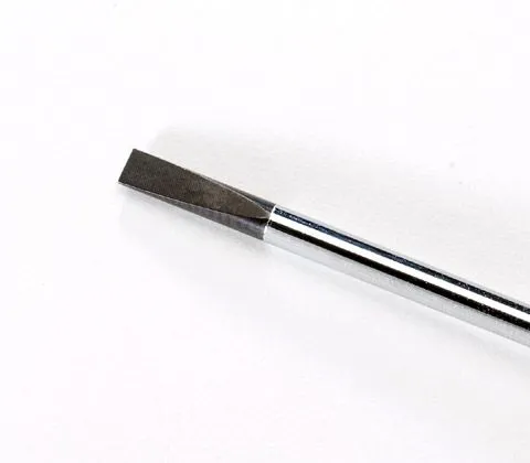 Hakko PG1-4-D, 3.0 x 100 mm. Slotted tip Screwdriver (Qty of 10)