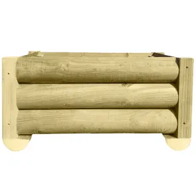 Half Round Wooden Garden Planter