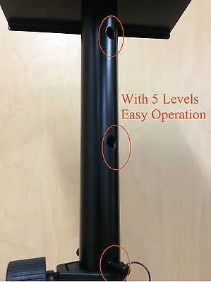 Haze SS015 Metal Stand for Home Theatre Monitor, Speaker