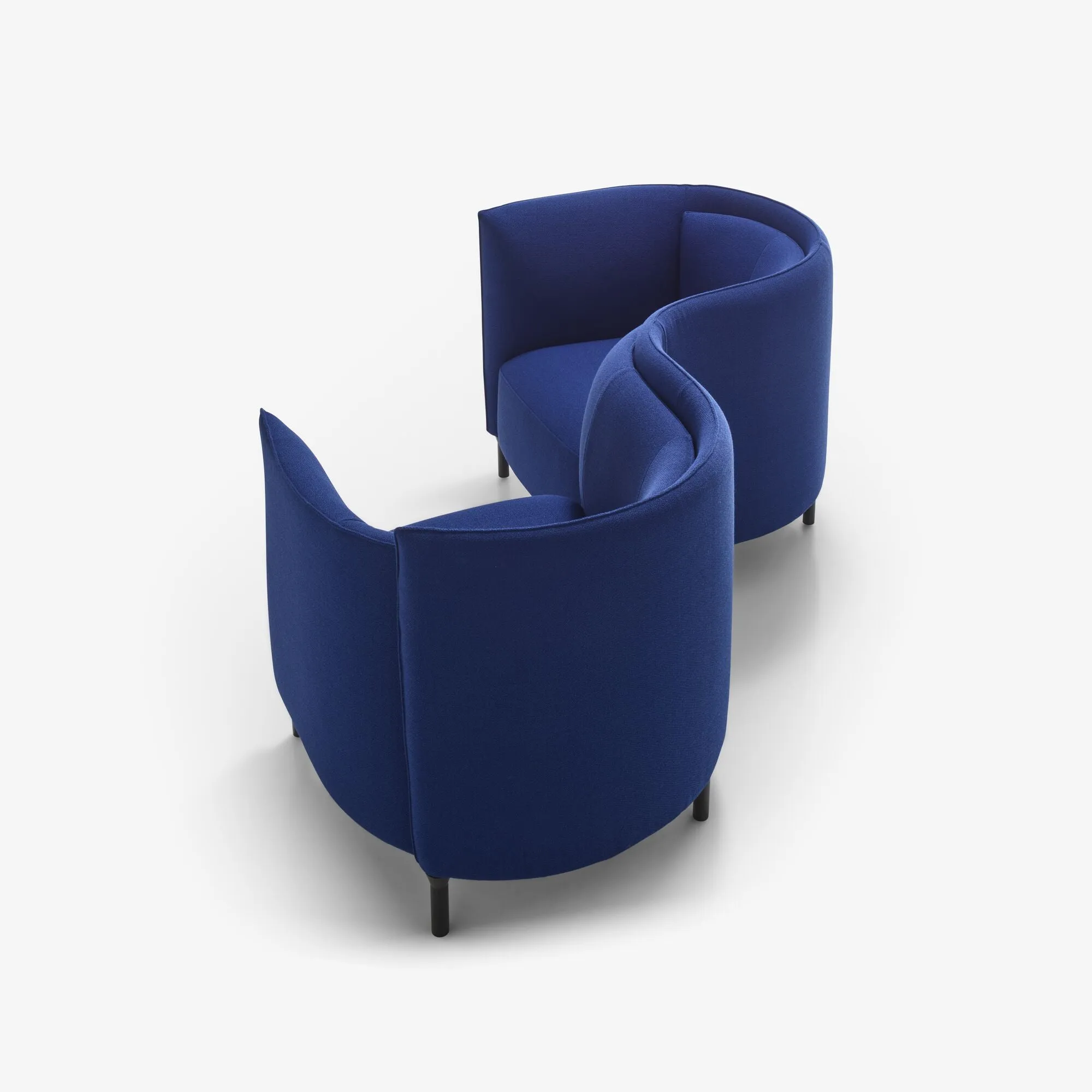 Hémicycle Vis-A-Vis Seat Complete Item Upholstery Sofa