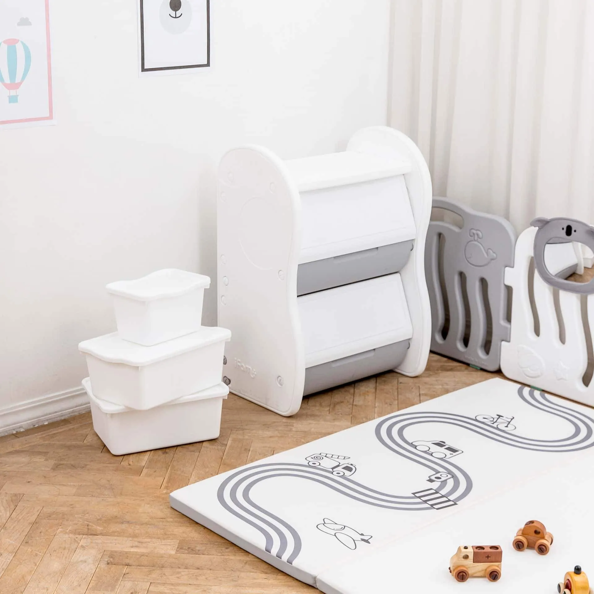 IFAM Elephant Toy Organizer - Grey