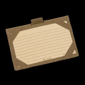 INDEX CARD WALLET