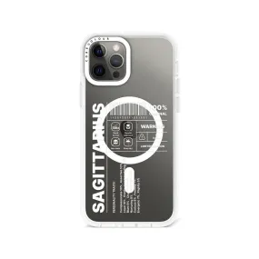 iPhone 12 Pro Max Warning Sagittarius Phone Case MagSafe Compatible