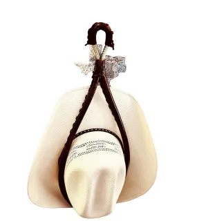 JM OL’ Silver Cowboy Hat Rack Edition