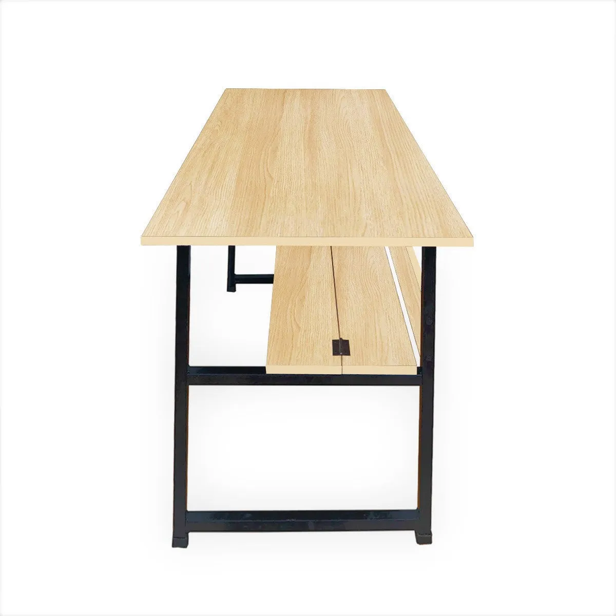 Kawachi Laptop Table Computer Desk for Writing Study for Home & Office Use Beige-KW46