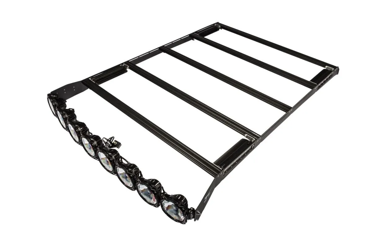 KC Hilites - M-Rack 50" Gravity® Pro6 Roof Rack System - Side Blackout Plates - 2009-2014 F150 / 2010-2014 Raptor (SuperCrew)