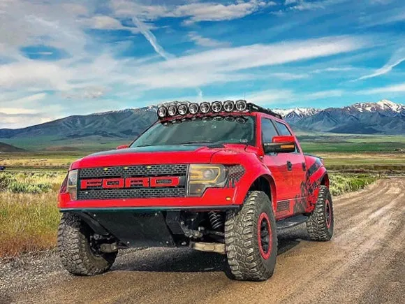 KC Hilites - M-Rack 50" Gravity® Pro6 Roof Rack System - Side Blackout Plates - 2009-2014 F150 / 2010-2014 Raptor (SuperCrew)