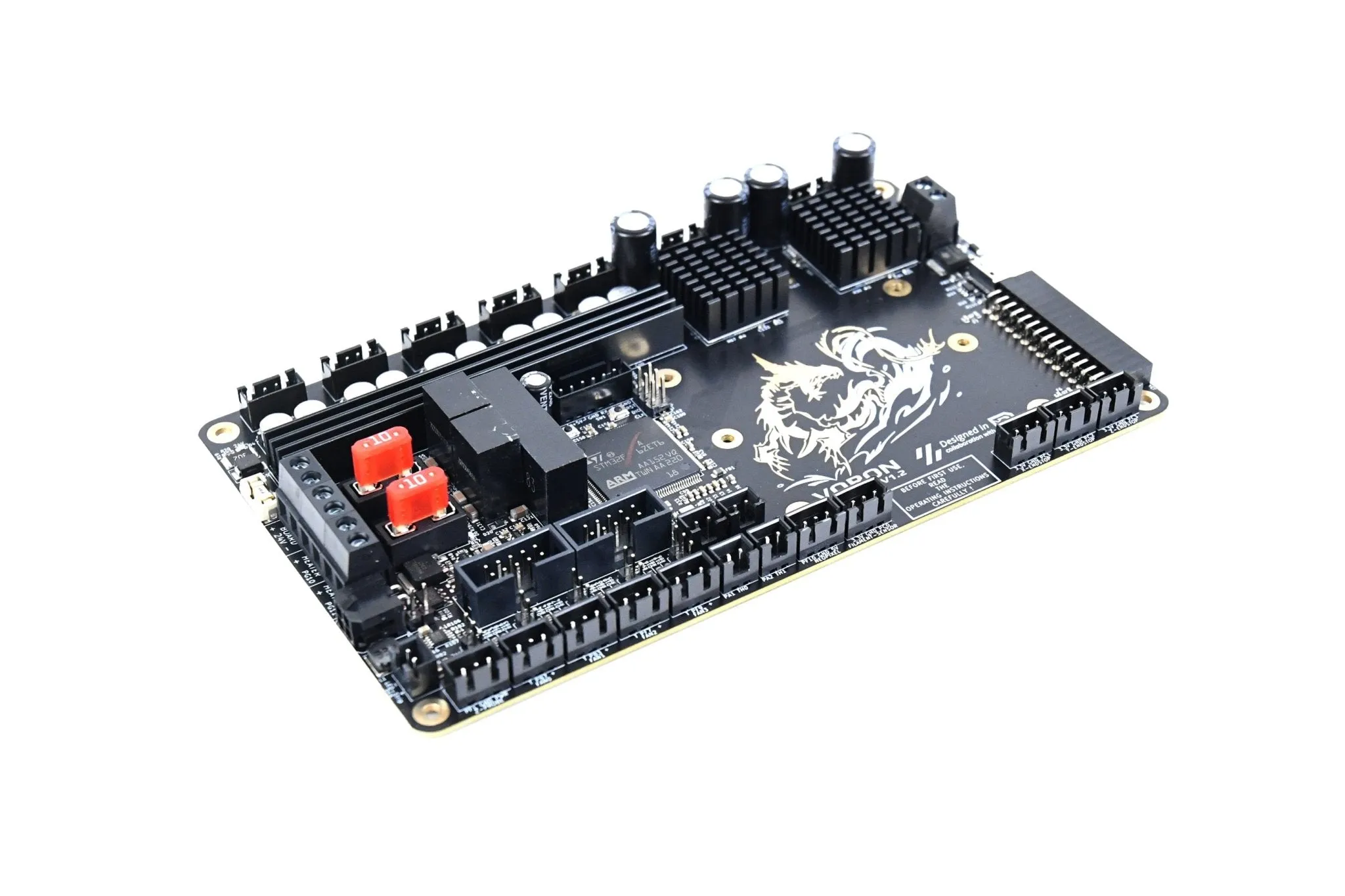 Leviathan Controller Board MCU by JNP, Voron Design and LDO Motors for Klipper Printers