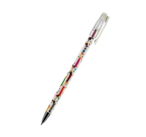 Long Dogs Funny Theme BallPoint Pen Blue Ink Refillable, 0.5mm.- Great Teenager Gift, 1 Count