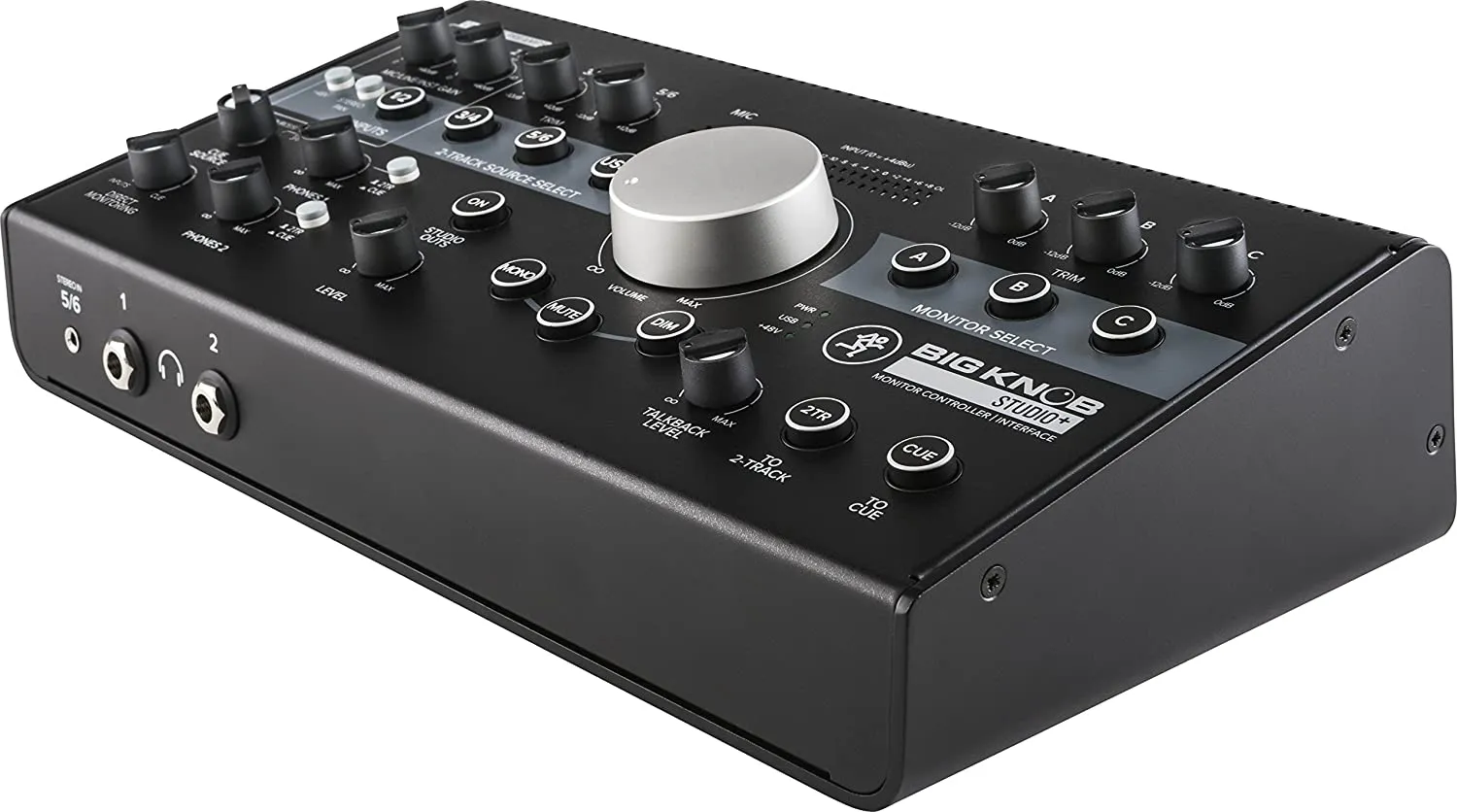 Mackie Big Knob Series, 4x3 Studio Monitor Controller 192kHz USB I/O
