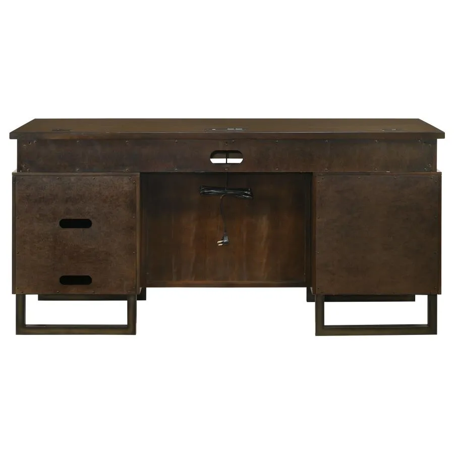 Marshall Brown Credenza Desk