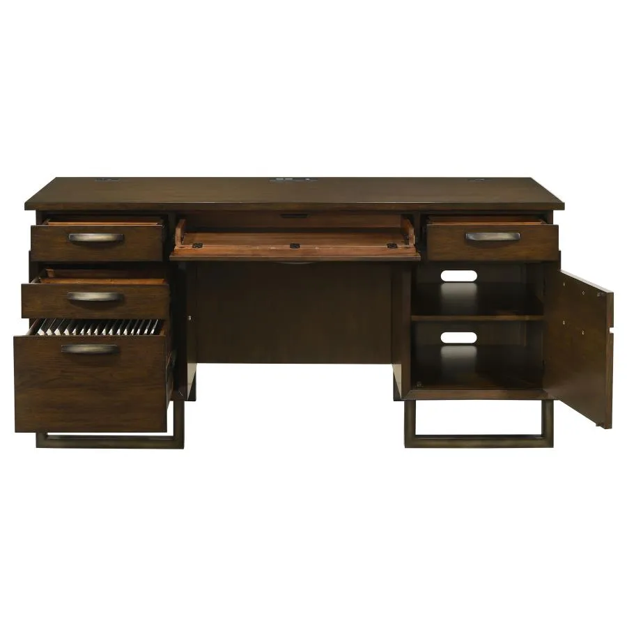 Marshall Brown Credenza Desk