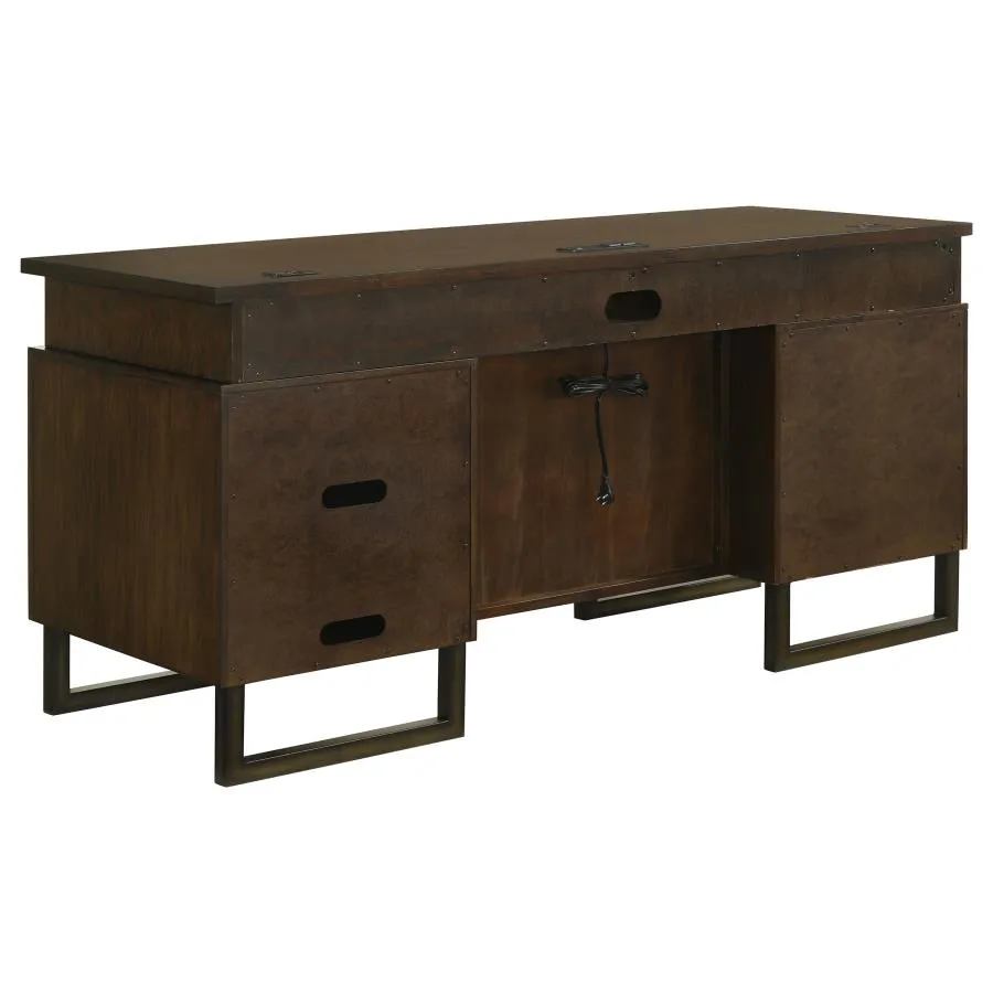 Marshall Brown Credenza Desk
