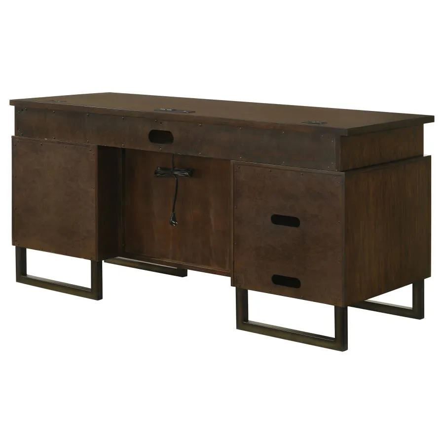 Marshall Brown Credenza Desk