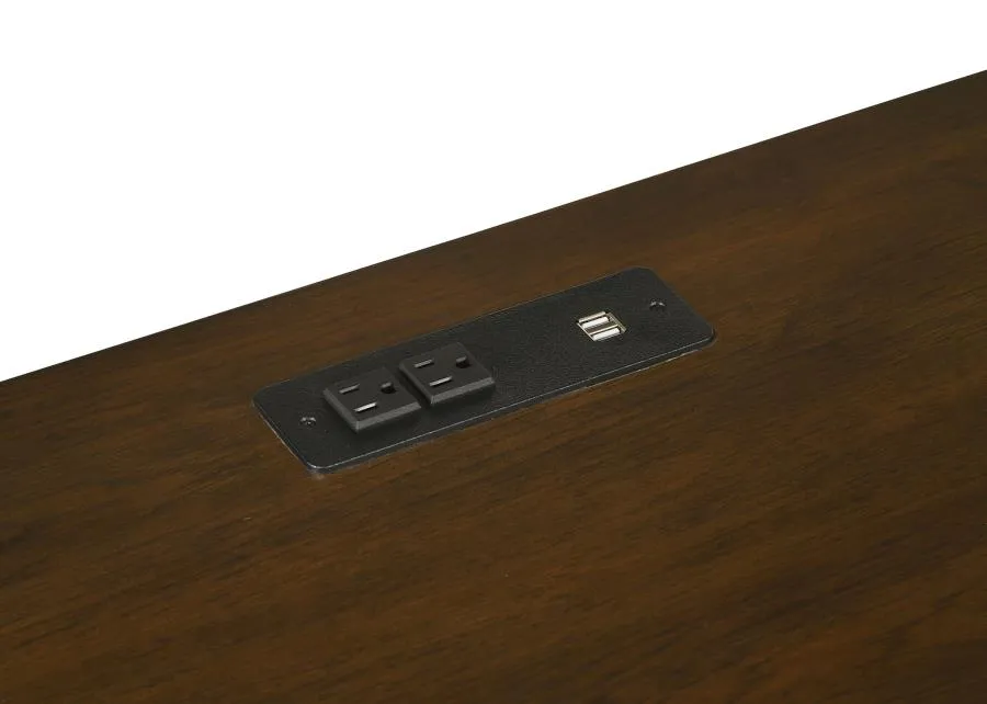Marshall Brown Credenza Desk