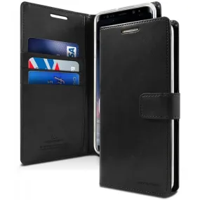 Mercury Blue Moon Diary Samsung Note 8 - Black Mercury Blue Moon Diary Samsung Note 8 - Black