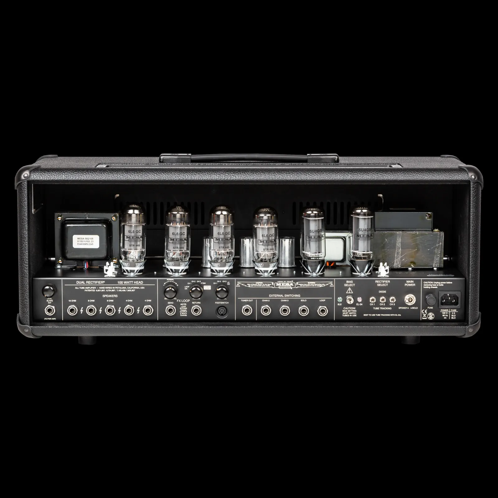 Mesa/Boogie Dual Rectifier 100-watt Tube Head - Diamond Faceplate