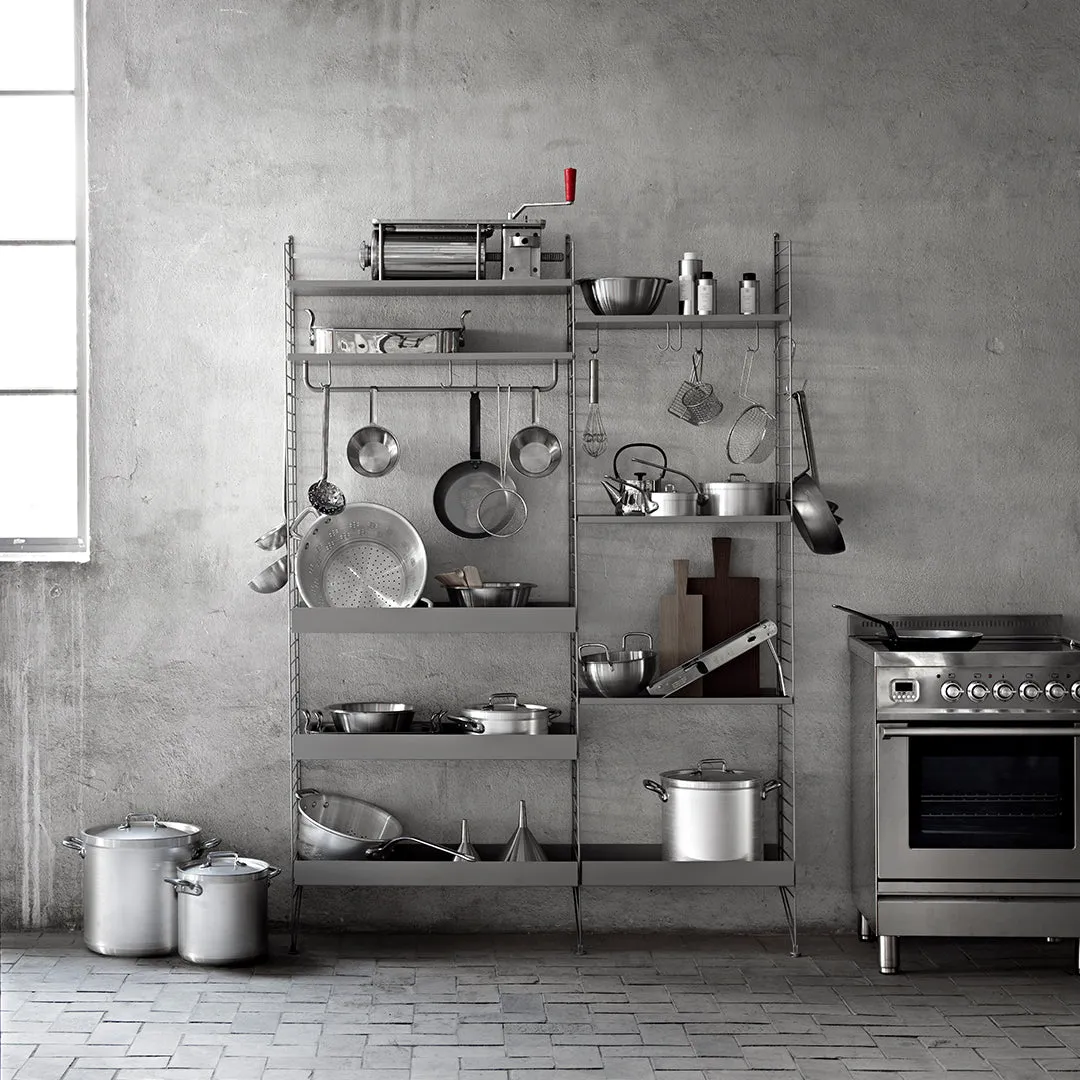 Metal Shelves - High