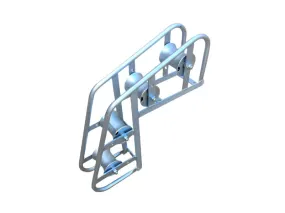 Mini Manhole Cable Roller - Max Cable Dia 90mm