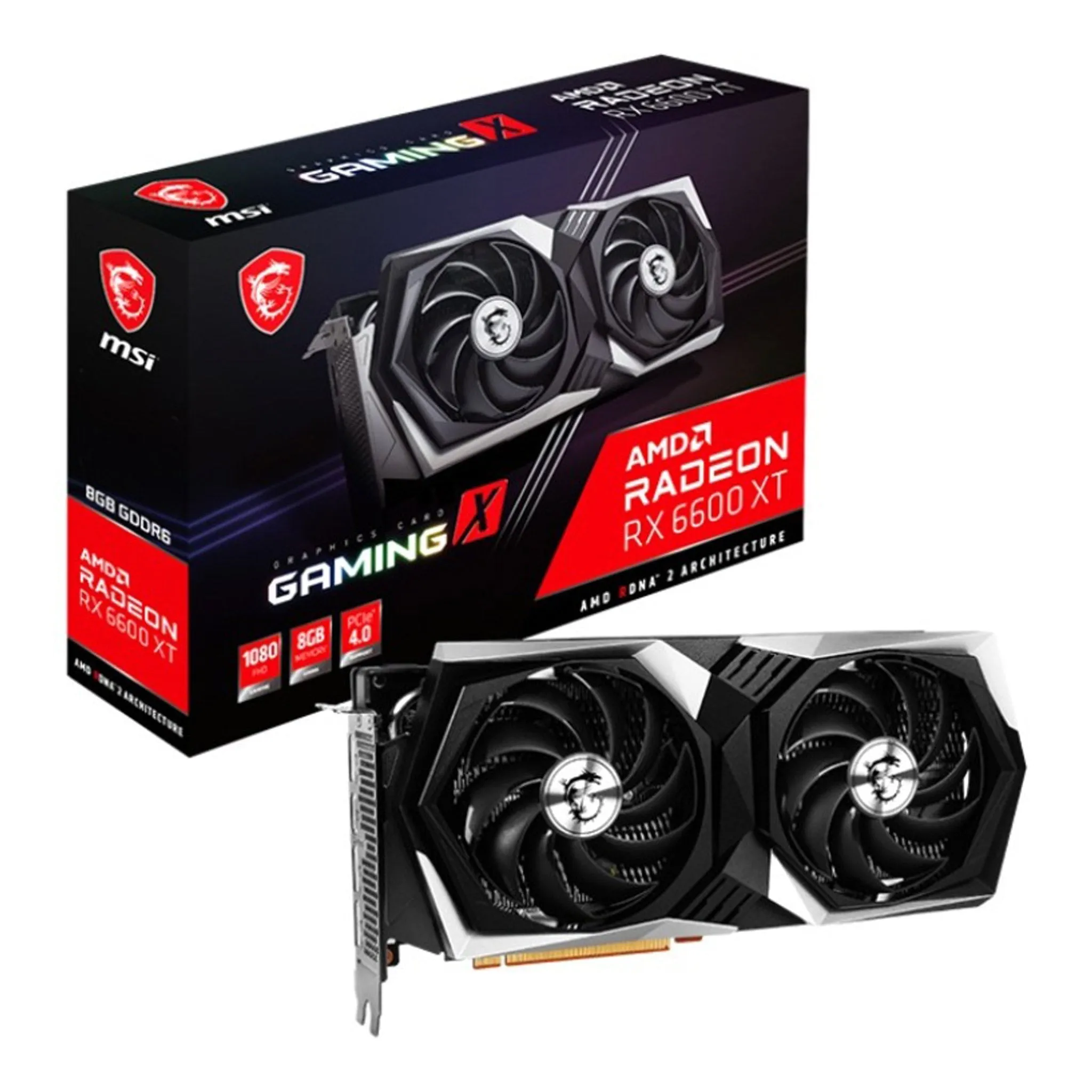 MSi R6600M3X8 8GB GDDR6 AMD Radeon RX 6600 MECH 2X Graphic Card