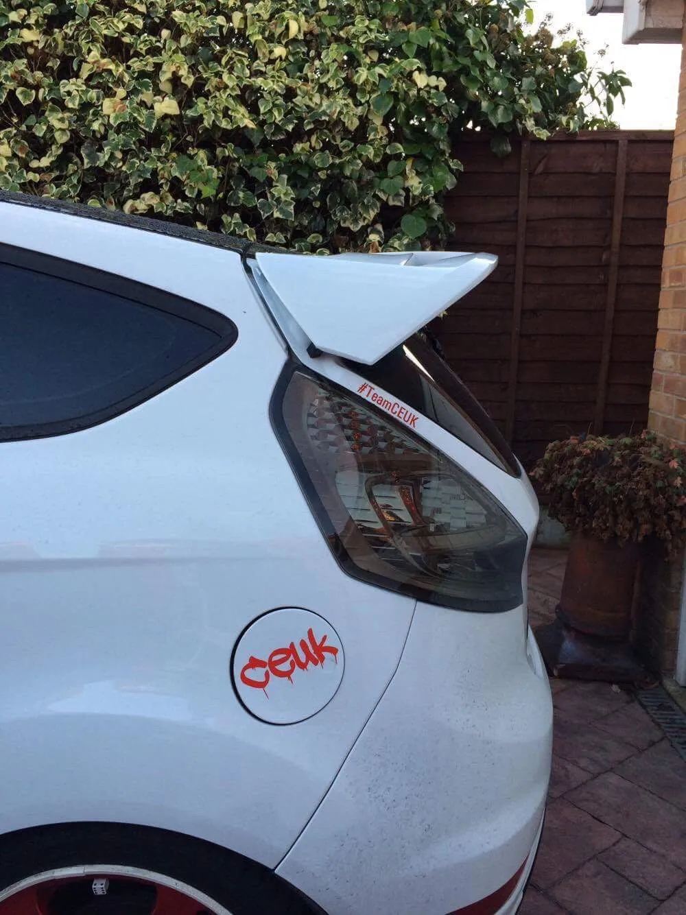 MTC Motorsport Fiesta Mk7 Spoiler Risers