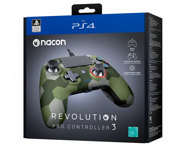 Nacon PS4 Official Wired Revolution Pro Controller 3
