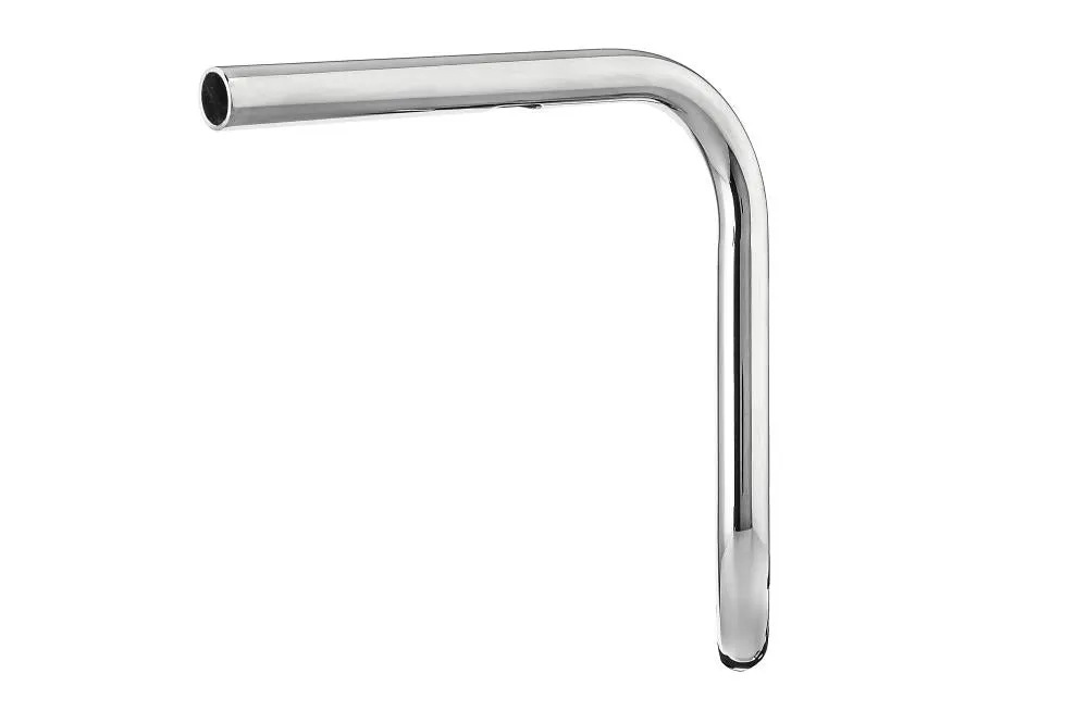 Narrow Ape 12 inch High Handlebars - 1 inch (25mm) Chrome - Highway Hawk H55-4030