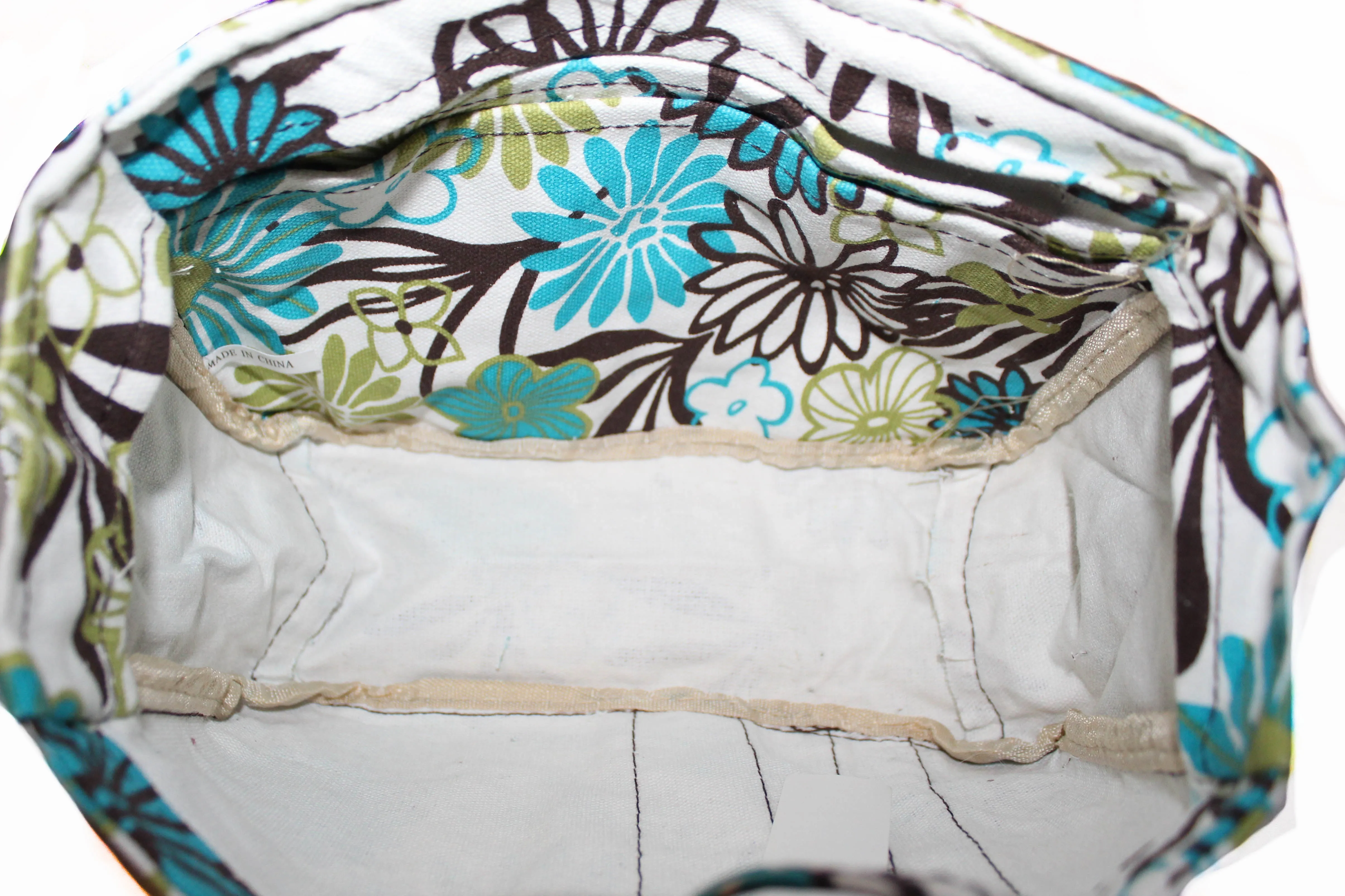 New Multicolor Flower Print Small Organizer
