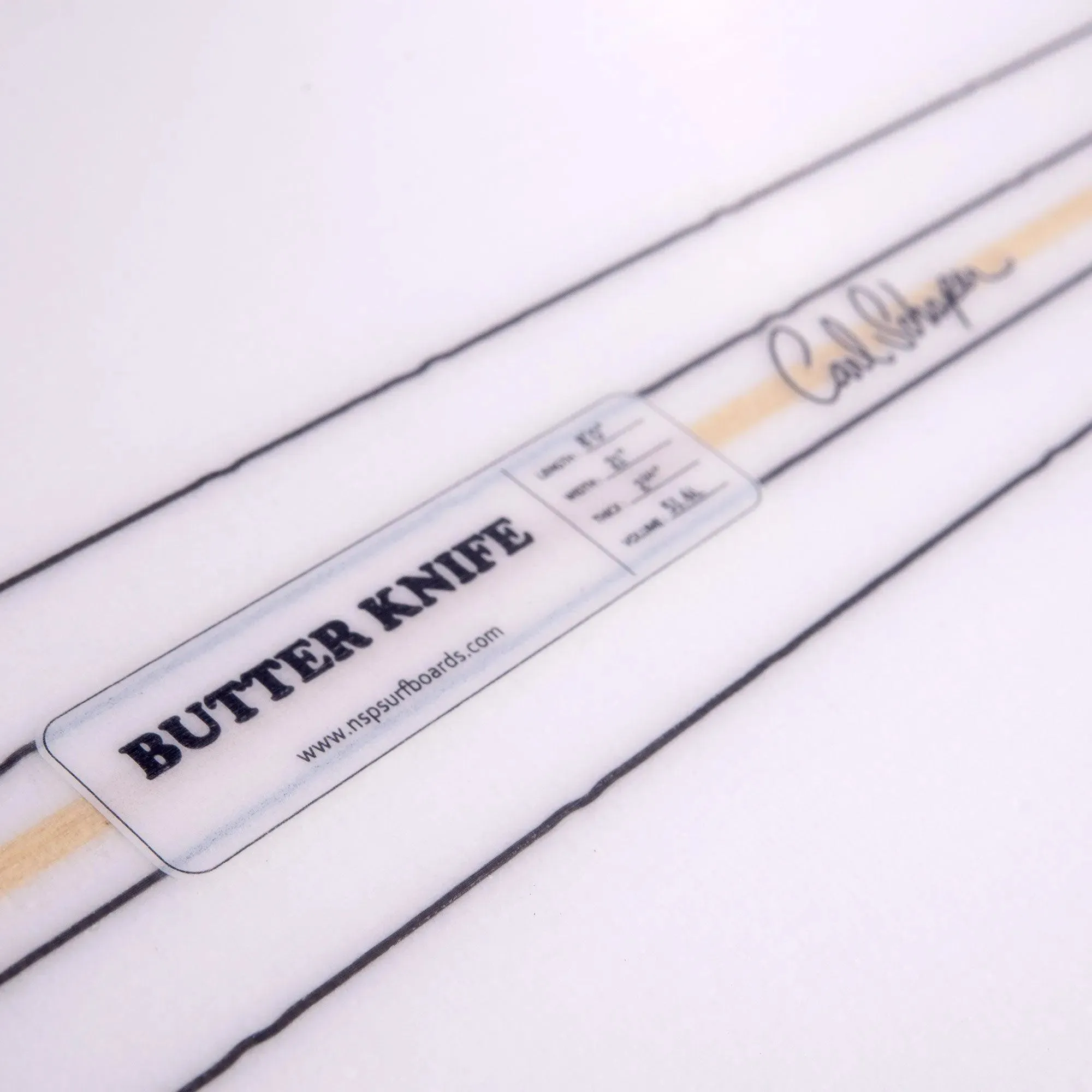 NSP Carl Schaper Butterknife Surfboard