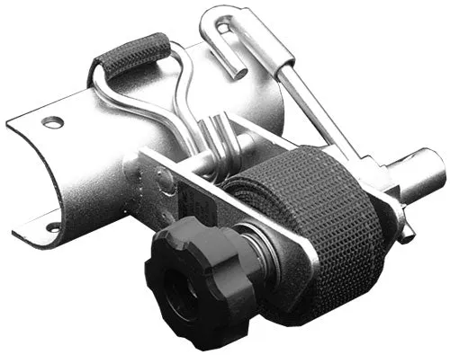 Rack Strap Curved Mounting Bracket For 1-5/8 Inch O.D. Round Pipe | COLOR/METAL OPTIONS