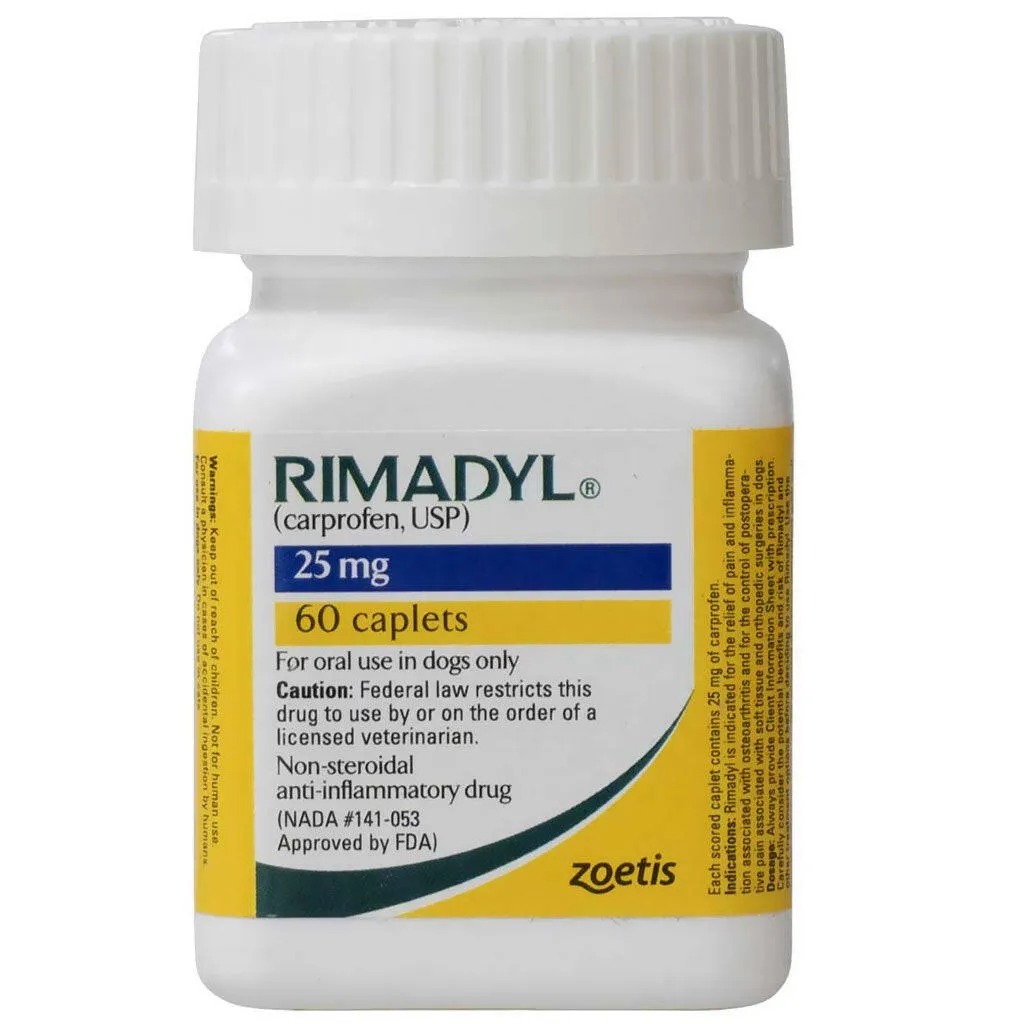 Rimadyl (Carprofen) Caplets, 25mg
