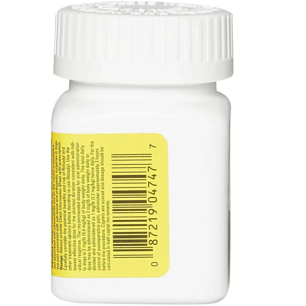 Rimadyl (Carprofen) Caplets, 25mg