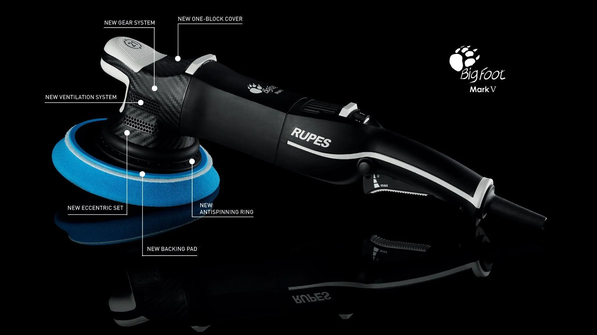 Rupes | LHR21 Bigfoot Mark V | Automotive Paint Polisher