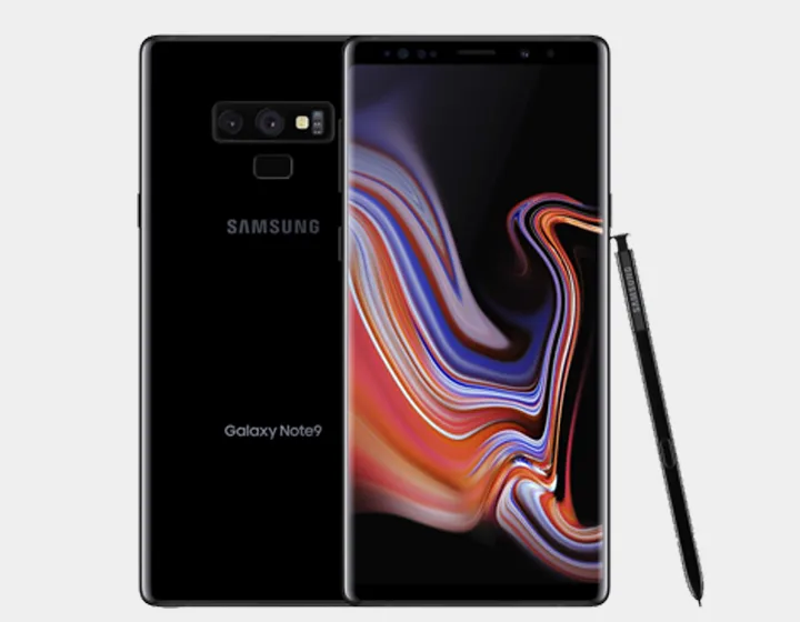 Samsung Note 9 N9600 Dual SIM 128GB/6GB GSM Factory Unlocked - Midnight Black
