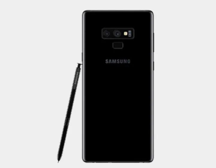 Samsung Note 9 N9600 Dual SIM 128GB/6GB GSM Factory Unlocked - Midnight Black