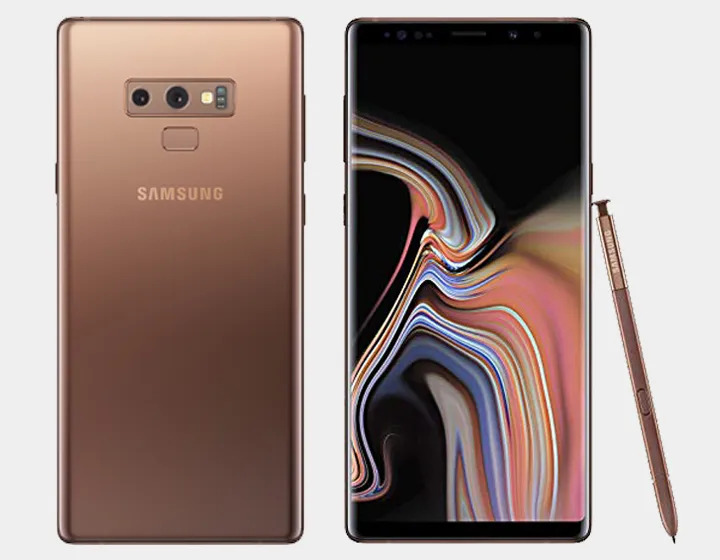 Samsung Note 9 N960F Dual SIM 512GB/8GB GSM Factory Unlocked - Metallic Copper