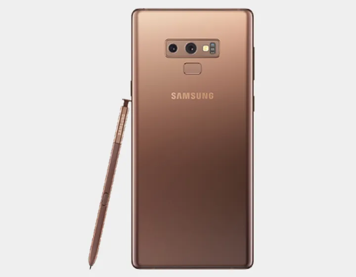 Samsung Note 9 N960F Dual SIM 512GB/8GB GSM Factory Unlocked - Metallic Copper