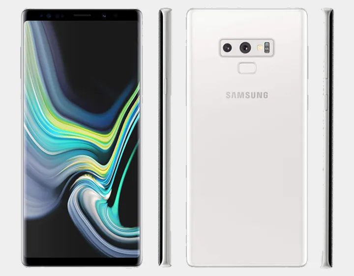 Samsung Note 9 N960F/DS Dual SIM 128GB/6GB GSM Factory Unlocked - Alpine White