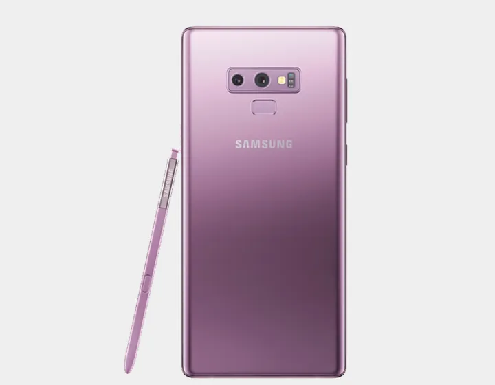 Samsung Note 9 N960F/DS Dual SIM 128GB/6GB GSM Factory Unlocked - Lavender Purple