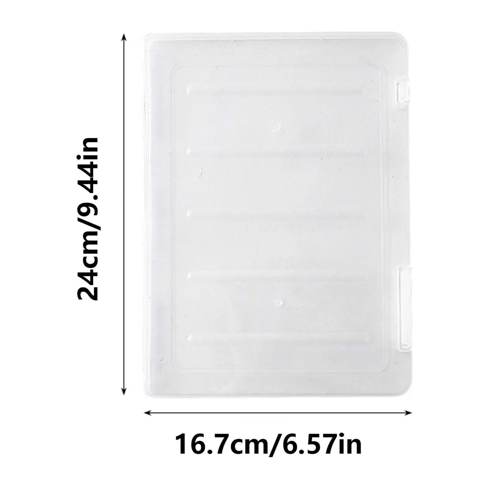 School Supplies Transparent A4 File Storage Box Ideal Organizer For Home And Office Documents Manuals And Students for Back to School Office