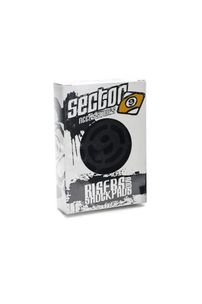 Sector 9 Flat Risers & Shock Pads 1/2"