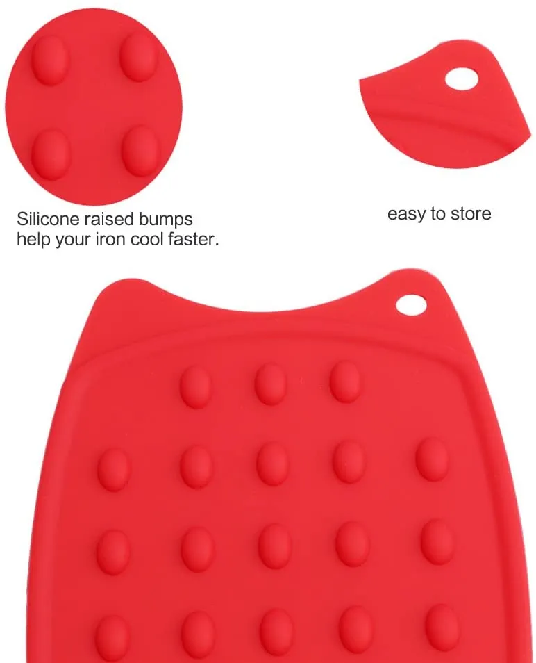 Silicone Iron Rest Pad for Ironing Board Hot Resistant Mat