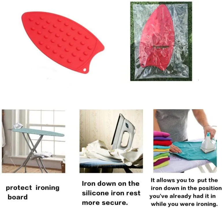 Silicone Iron Rest Pad for Ironing Board Hot Resistant Mat