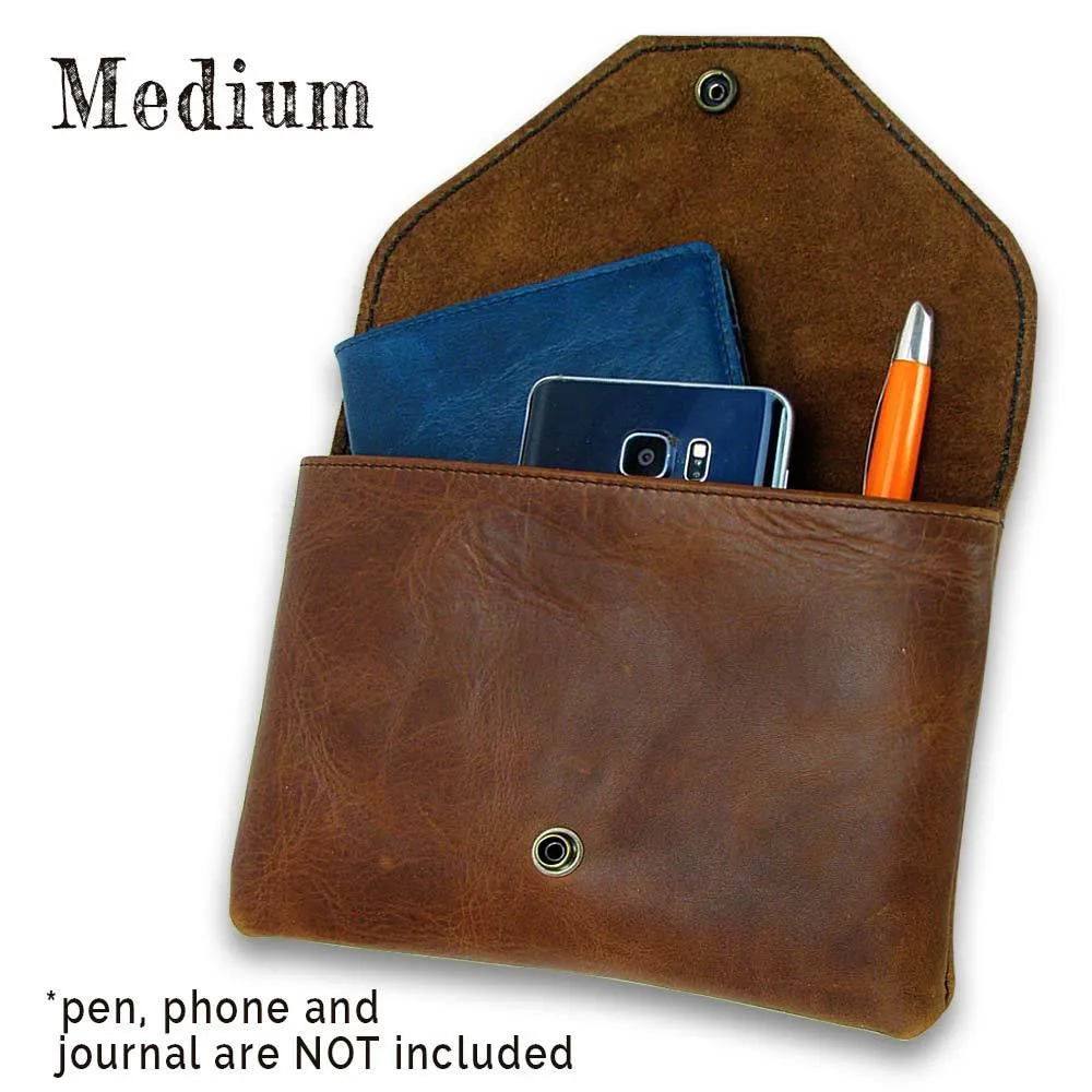 Slim Leather Pouch