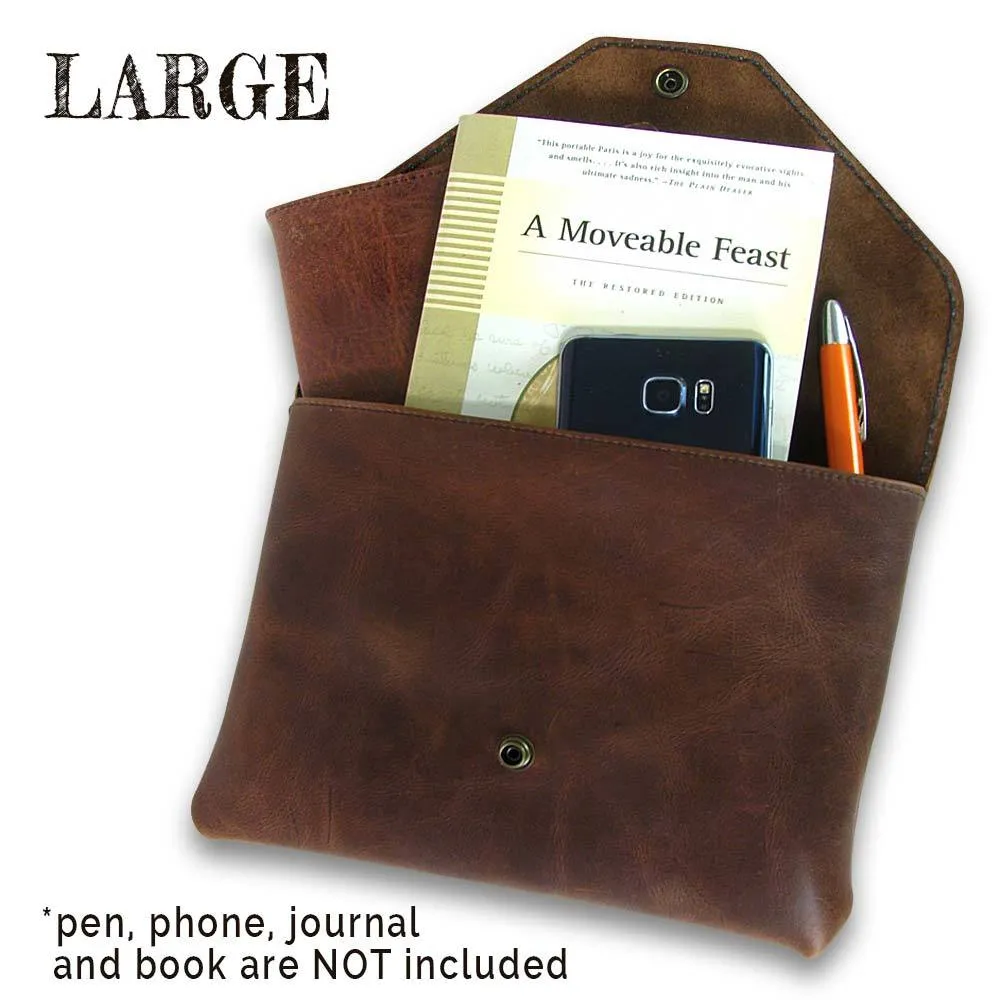 Slim Leather Pouch