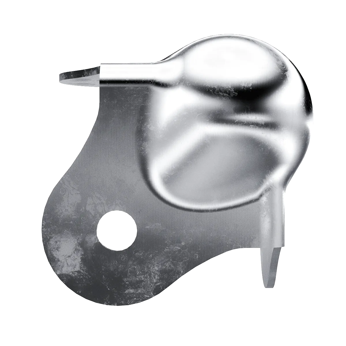 Small Light Duty Ball Corner - 20ga Steel Zinc Plated