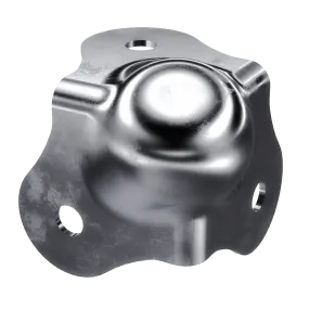 Small Light Duty Ball Corner - 20ga Steel Zinc Plated