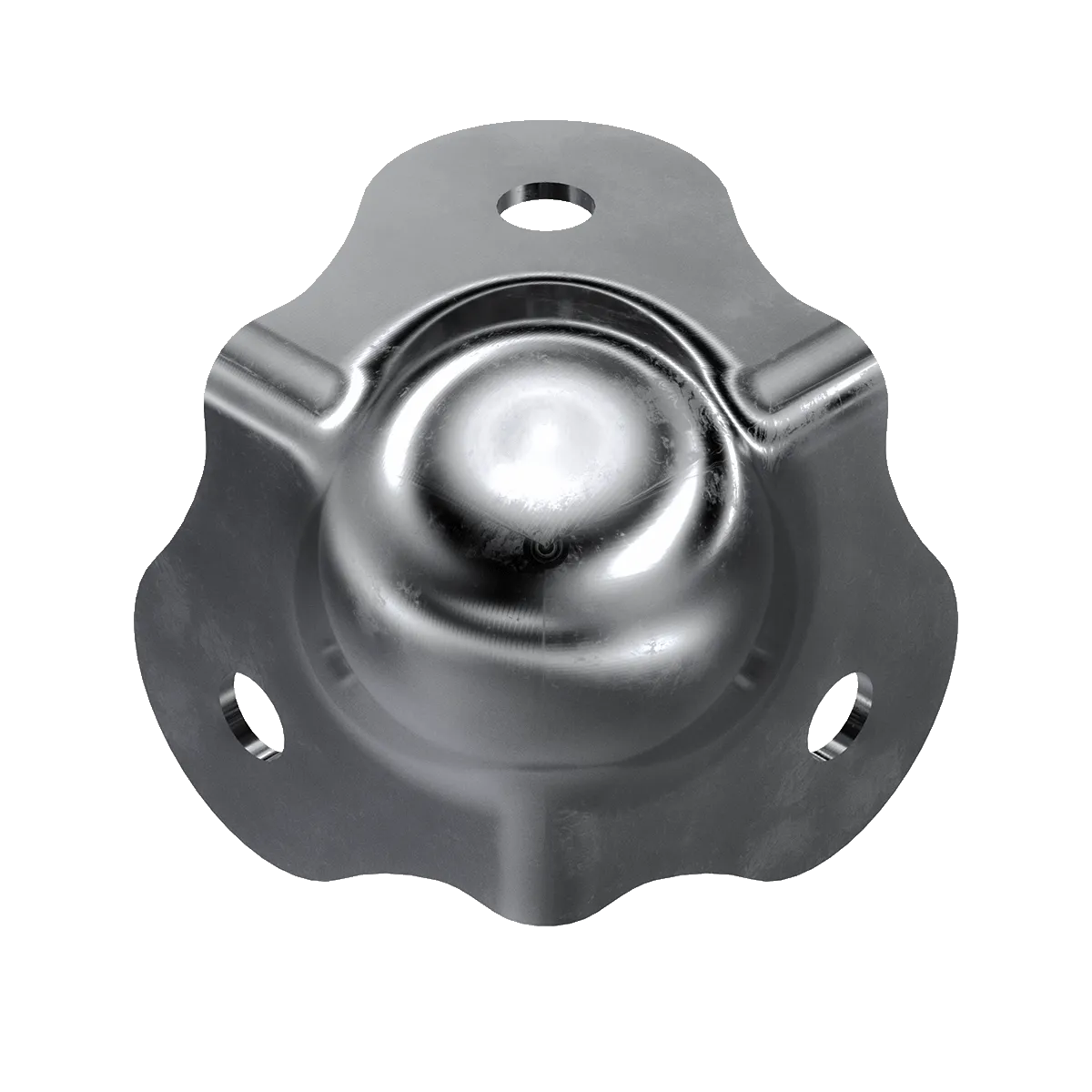 Small Light Duty Ball Corner - 20ga Steel Zinc Plated