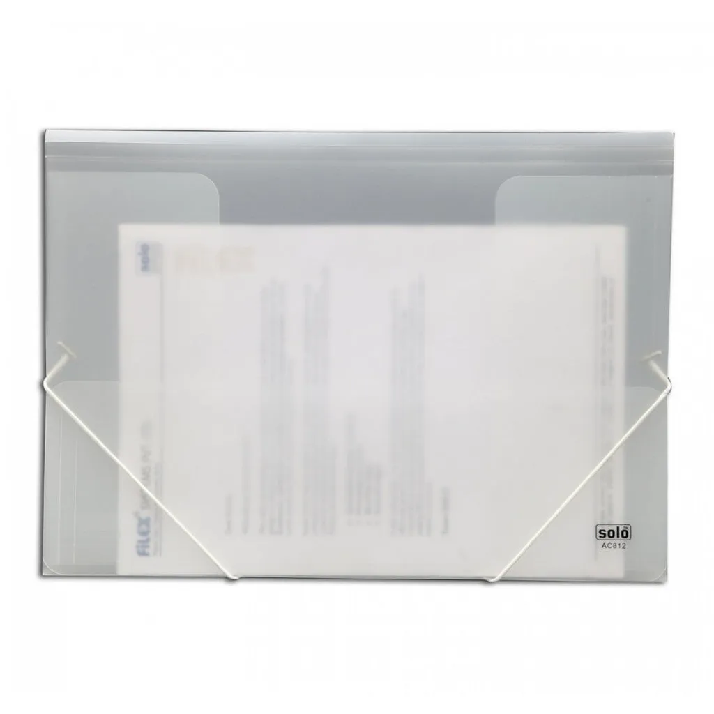 Solo Action Case Translucent White F/C Size AC 812