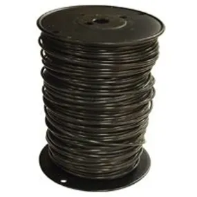 Southwire 10BK-SOLX500 Building Wire, 10 AWG Wire, 1 -Conductor, 500 ft L, Copper Conductor, Nylon Sheath :SPOOL: QUANTITY: 1